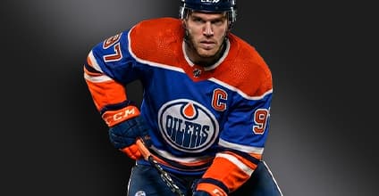 Oilers Hockey Player