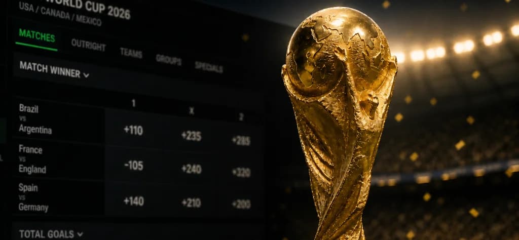 Bet on FIFA World Cup from Canada